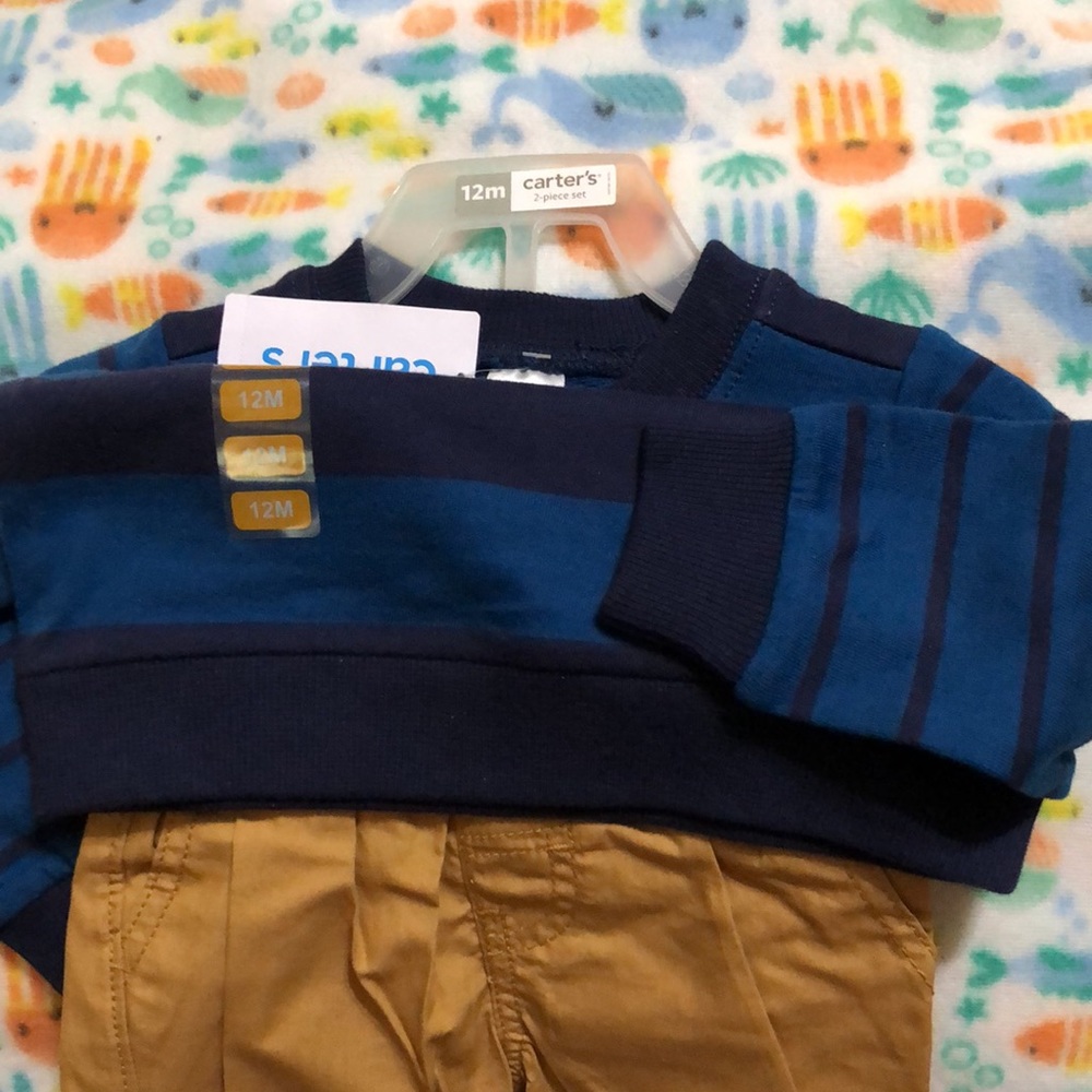 Carter’s 2-pc Boys Toddler Pant Set - Picture 8 of 11